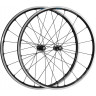 Комплект колес SHIMANO RS500, переднее и заднее, 10-11 скоростей, клинчерное, под дисковый тормоз QR, темно-серый EWHRS500FRL