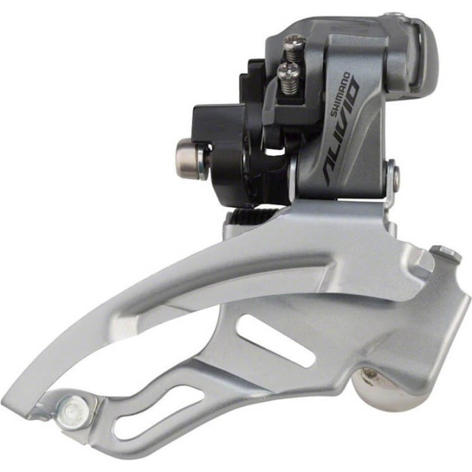 Переключатель передний SHIMANO ALIVIO, M4000, универсальная тяга, верхний хомут, для 9 скоростей угол :66-69, для 40T EFDM4000DSX6