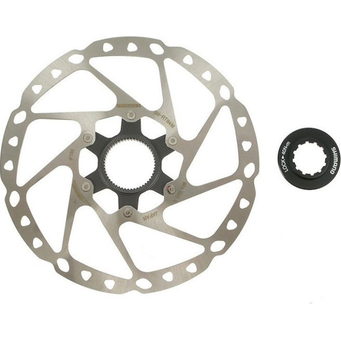 Тормозной диск SHIMANO DEORE, RT64, 203мм, C.LOCK ESMRT64L